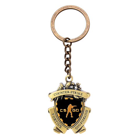 Jeu CS GO médaille porte-clés compteur grève CSGO porte-clés hommes femmes voiture sac pendentif bijoux Fans cadeau Souvenir Llaveros Hombre ► Photo 1/6