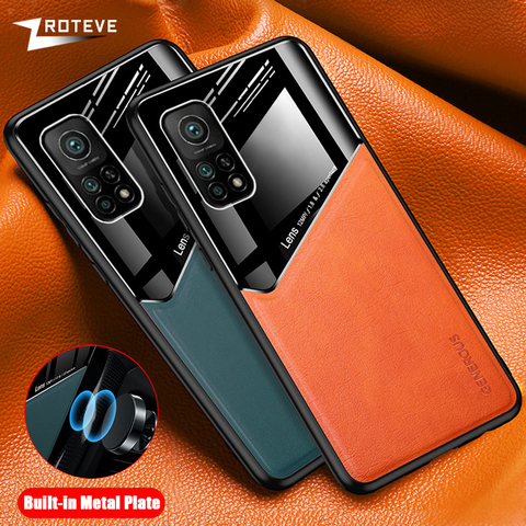 Coque Zroteve en cuir PU pour Xiaomi, compatible modèles Mi 10 T Pro, Mi10T Lite, Mi10 Ultra ► Photo 1/6