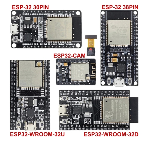 ESP32 carte de développement WiFi + Bluetooth Ultra-faible consommation d'énergie double cœur ESP-32 ESP-32S ESP 32 ESP32-CAM ESP-WROOM-32 ► Photo 1/6