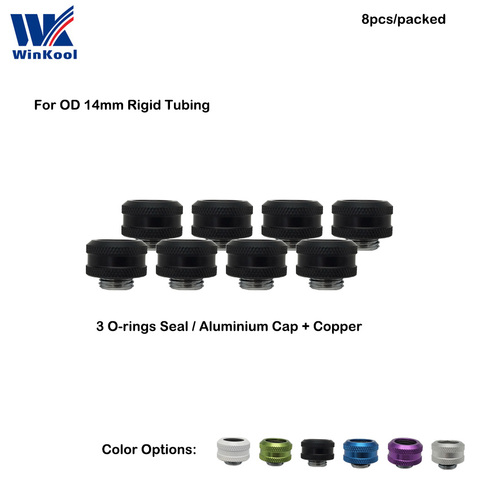 WinKool – adaptateur/raccord multi-maillons coloré G1/4 