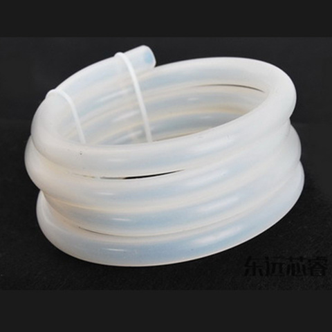 Refroidisseur d'eau Tube de Silicone blanc laiteux N6 tuyau diamètre intérieur 6 diamètre extérieur 10mm ordinateur ensemble de refroidissement par eau accessoires ► Photo 1/1