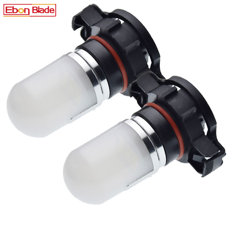 Phare antibrouillard LED 12V 24V 30V | 2 pièces 5202 H16 PSX24W 6000K blanc 3030 9SMD pour voiture camion, feu de course ► Photo 1/6