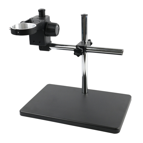 Support de support de table réglable de Microscope de Zoom stéréo de grande taille + bras en métal réglable multi-axes résistant pour le laboratoire d'industrie ► Photo 1/2