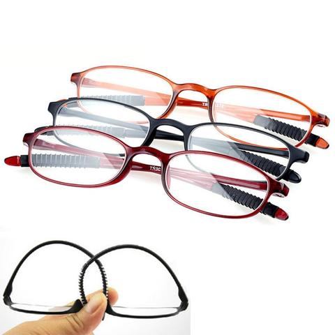 Lunettes de lecture flexibles unisexe TR90 ultralégères, réduction de pression, + 1.0 ~ + 4.0 ► Photo 1/6