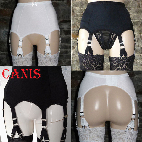 Jarretelles Sexy pour femmes, 1 pièce, ceinture à bretelles, en dentelle transparente, entièrement tendance, pour les bas de cuisse ► Photo 1/6