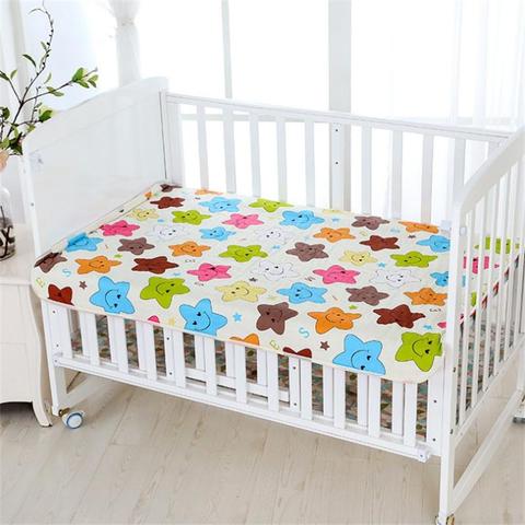 Matelas de voyage imperméable et lavable pour bébé, tapis à langer réutilisable ► Photo 1/6