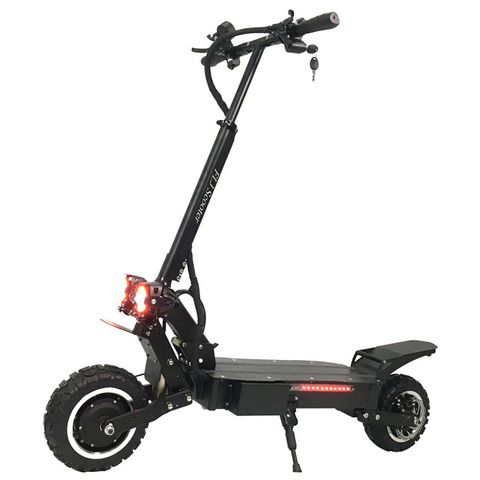 FLJ puissant Scooter électrique 60V 5600W 11 pouces hors route grande roue rapide charge moteur e scooter coup de pied pliable adultes Scooters ► Photo 1/6