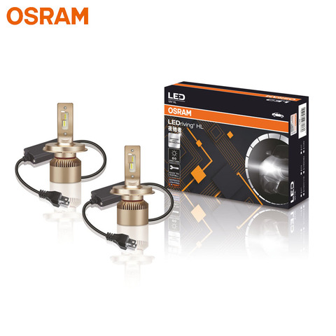 OSRAM LED-phare de voiture YCZ 12V 25W HL 9003 K, lampe de voiture originale avec Canbus, sans erreur 36204CW, 2x ► Photo 1/6