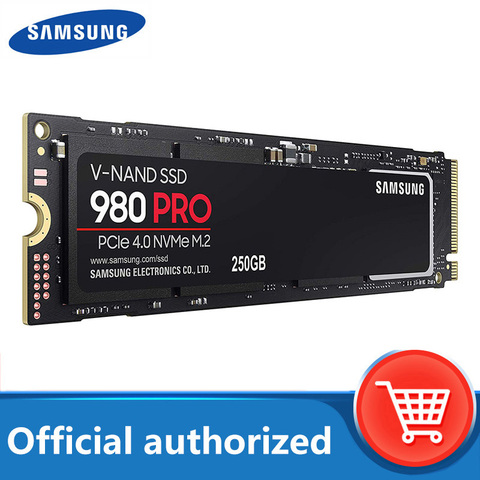 SAMSUNG – disque dur SSD M2 980 PRO, capacité de 250 go, 500 go, 1 to, 2 to, PCIe NVMe 4.0 M.2, jusqu'à 6,900 mo/s pour ordinateur de bureau, nouveau produit ► Photo 1/5