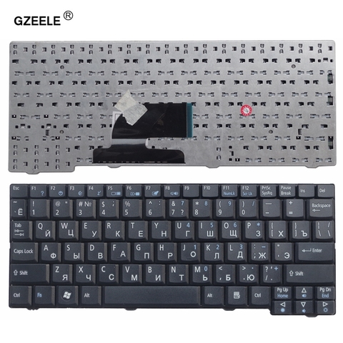 NOUVEAU Russe/RU Clavier d'ordinateur portable pour Acer pour Aspire One ZG5 D150 A150 A150L ZA8 ZG8 D210 D250 A110 KAV60 AO531H Emachines EM250 ► Photo 1/3