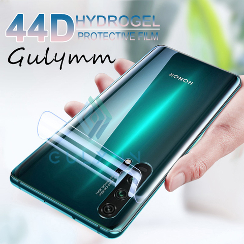 Nouveau 44D couverture arrière complète souple protecteur d'écran pour Huawei Honor 8 9 10 Note10 8X Mate20 Mare10 P30 Pro 40 Lite Hydrogel Film ► Photo 1/6