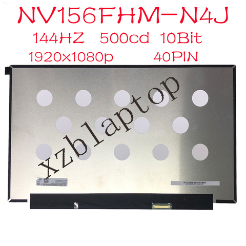 Écran LCD FHD 144HZ pour Lenovo Y7000P 40 broches, rapport de contraste NV156FHM-N4K: 1, NV156FHM-N4J cd, NV156FHM-NY5, N4J ► Photo 1/6