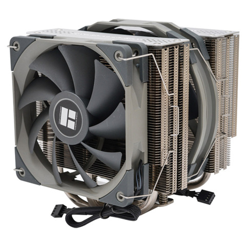 Radiateur Thermalright double tour refroidisseur de processeur, ventilateur avec ventilateur de 140mm, PWM, RGB 4 broches, pour ordinateur intel 115x2011 2066 AM4, refroidissement d'uc ► Photo 1/6