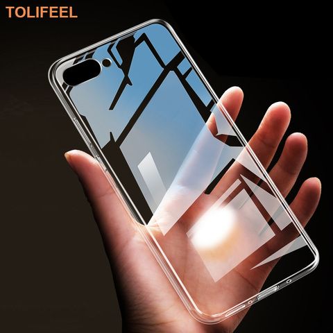 TOLIFEEL – coque antichoc en Silicone TPU souple, étui arrière Transparent pour Huawei Honor 10 ► Photo 1/6
