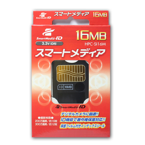 Toshiba – carte mémoire intelligente, 16 mo, 3.3V 3V, SM 16M, authentique, article d'occasion pour appareil électronique ► Photo 1/6