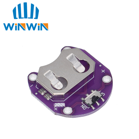 LilyPad – support de batterie CR2032, Module de montage de batterie pour arduino ► Photo 1/5