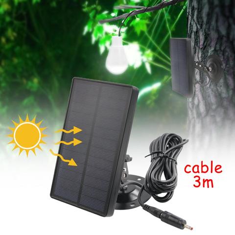 Chasse Trail caméra batterie panneau solaire chargeur alimentation externe pour WiFi810 Trail caméra chasse 20MP caméra faune Scouting ► Photo 1/6