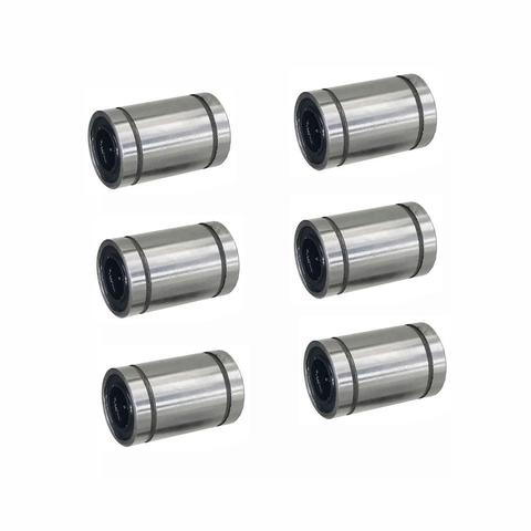 Roulements à billes linéaires LM10UU, en acier au carbone 10mm x 19mm x 29mm pour imprimante 3D CNC ► Photo 1/2