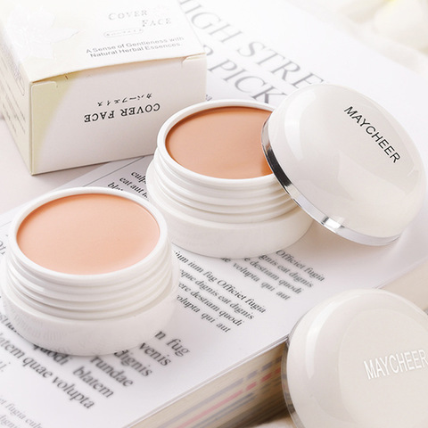 Correcteur de visage à couverture complète, crème anti-cernes pour les yeux, Base étanche, maquillage cosmétique, crème anti-cernes longue durée ► Photo 1/6