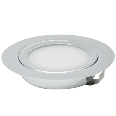 Mini Spot lumineux Ultra-fin pour luminaire CE, en acier inoxydable LED, 3W, 12v, 24v, 304, conforme à la norme IP65 ► Photo 1/6
