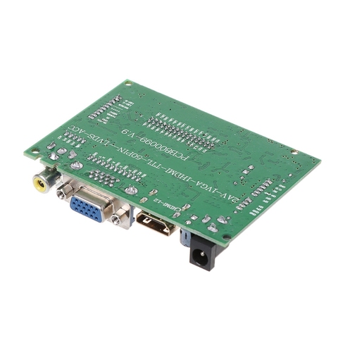 Carte pilote LCD VGA 50 broches, AT070TN90/92/94, 7 pouces, TTL LVDS, contrôleur G6DD ► Photo 1/6