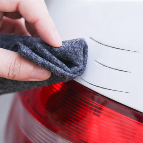 Chiffons de Surface pour réparation de rayures de voiture, chiffon de matériau Nano pour la lumière Automobile peinture anti-rayures éraflures pour accessoires de voiture ► Photo 1/6