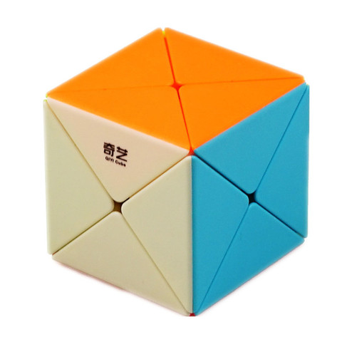 Qiyi – Cube magique 2X2x2 en forme de x, Cube de vitesse Qiyi X, Puzzle 2X2 en forme étrange ► Photo 1/6