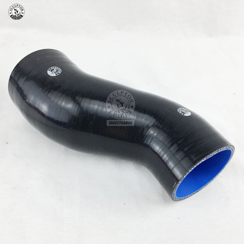 Tuyau d'admission en Silicone, tuyau pour Subaru Impreza STI WRX GDA GDB, 08-14, 1 pièce, rouge/bleu/noir ► Photo 1/4