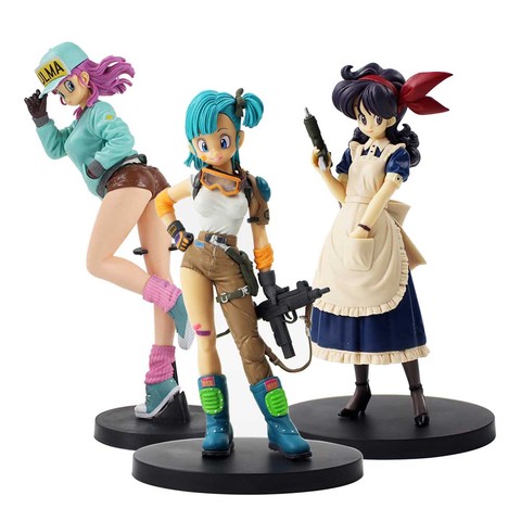 20cm Anime filles avec des pistolets PVC figurine modèle à collectionner jouets cadeau d'anniversaire pour les enfants ► Photo 1/6