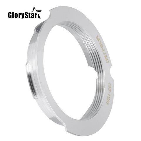 Bague d'adaptation L(M39)-LM 35-135 50-75 28-90mm pour Leica M39 LSM lentille LTM pour Leica VM ZM Techart type de boucle de rotation en alliage ► Photo 1/6