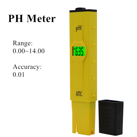 Testeur de PH LCD précision 0.01, calibrage automatique avec rétro-éclairage, moniteur de pureté de l'eau ► Photo 1/6
