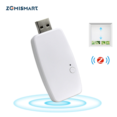 Zemismart – Mini moteur de rideau intelligent USB Tuya Zigbee, pour stores et ombrage Am15, fonctionne avec Tuya Zigbee Hub ► Photo 1/6