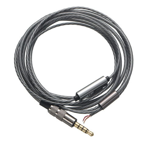 Câble d'écouteurs avec fil de micro, remplacement de prise mâle type-c à extrémité nue, Semi-fini pour réparation de câbles, bricolage ► Photo 1/6