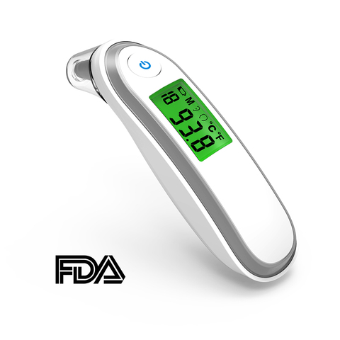 BOXYM – thermomètre numérique LCD à infrarouge pour bébé et enfant, mesure du corps, front, oreille, sans Contact ► Photo 1/6