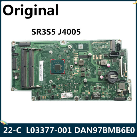 LSC pour HP pavillon 22-C tout-en-un carte mère L03377-001 L03377-601 DAN97BMB6E0 SR3S5 J4005 DDR4 ► Photo 1/4