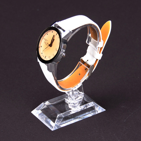 Présentoir de montres pour hommes, taille L, 10cm, en acrylique transparent et Flexible, support détachable ► Photo 1/4