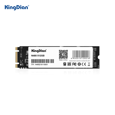 (N480-120GB) KingDian interne Solid State Drive Disque Dur Ultra Mince Mise À Niveau M.2 22*80 NGFF 120 GB 128G SSD Disque ► Photo 1/6