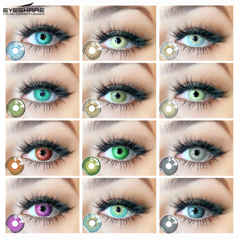 EYESHARE – lentilles de Contact colorées pour les yeux, cosplay, série New York PRO ► Photo 1/6