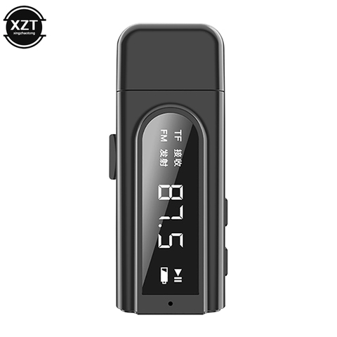 USB Bluetooth 5.0 émetteur récepteur LED affichage lecteur MP3 Aux voiture FM TV PC TF Audio stéréo adaptateur haut-parleur maison ► Photo 1/6