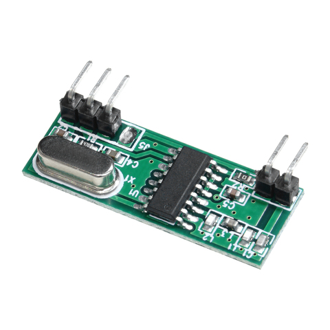 Module récepteur RF universel 433 Mhz 315mhz télécommande superhétérodyne UHF ASK 3 pièces 433 Mhz ReSmall taille faible puissance ► Photo 1/6