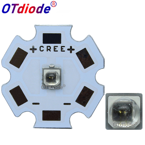 10 pièces, haute puissance 3535 émetteur à infrarouge 3W LED EPI Diode LED s, 850NM 730nm 940nm, avec PCB 8mm / 12mm / 14mm / 16mm ► Photo 1/6