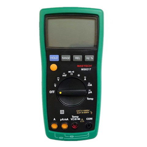 Mastech – multimètre numérique MS8217, testeur de capacité de résistance de courant AC/DC avec mesure de température ► Photo 1/6