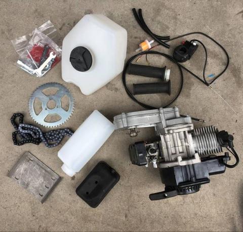 Bobine de démarrage électrique pour moteur 47cc et 49cc, bricolage, adapté aux vtt avec quatre roues et mini moto ► Photo 1/6