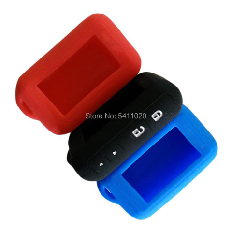 Étui en Silicone pour clé de voiture, pour Starline E63, E90, E60, E91, E61, E95, E66, 2 voies, alarme, télécommande LCD, porte-clés, transmetteur ► Photo 1/5