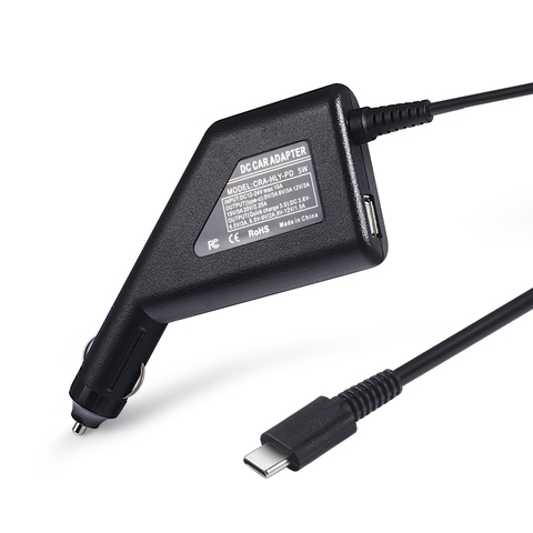 Chargeur universel USB type-c 65W pour ordinateur portable et voiture, adaptateur d'alimentation pour Lenovo Hp Asus 5V 12V Quick Charge 3.0 pour adaptateur de téléphone ► Photo 1/6