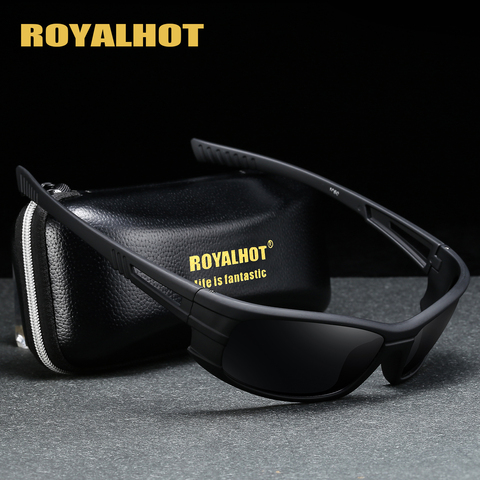 RoyalHot-lunettes de soleil de sport polarisées, Vintage, lunettes rétro nuances, Oculos masculino, pour hommes et femmes, collection 900180 ► Photo 1/6