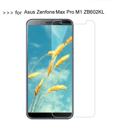 Verre trempé pour Asus Zenfone Max Pro M1 ZB602KL protecteur d'écran 9H Film de protection pour Asus ZB601KL sur étui en verre ► Photo 1/6