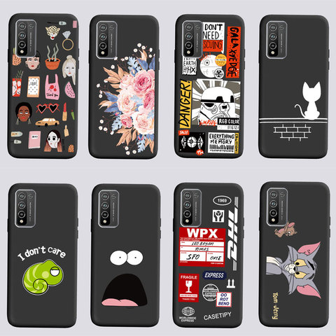 Coque de téléphone portable en TPU, étui en silicone souple DNN-LX9 mat pour HONOR 10X Lite ► Photo 1/6