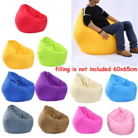 Grand pouf Gamer pouf adulte extérieur jeu jardin grand bras chaise remplissable canapé siège ► Photo 1/6