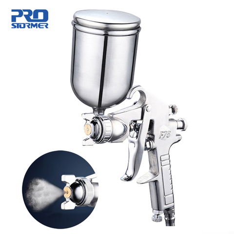 400ML pistolet professionnel pneumatique aérographe pulvérisateur alliage peinture atomiseur outil avec trémie pour peindre des voitures par PROSTORMER ► Photo 1/6